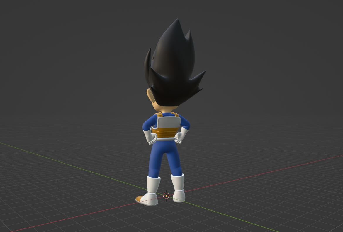Vegeta - Dragonball Daima 3D Model by Summerforce