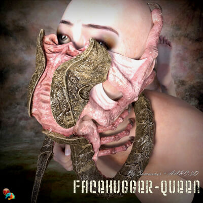 Summoners and AARC-3D Facehugger-Queen