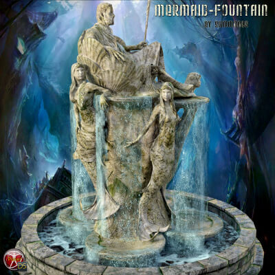 Summoner&rsquos Mermaid-Fountain