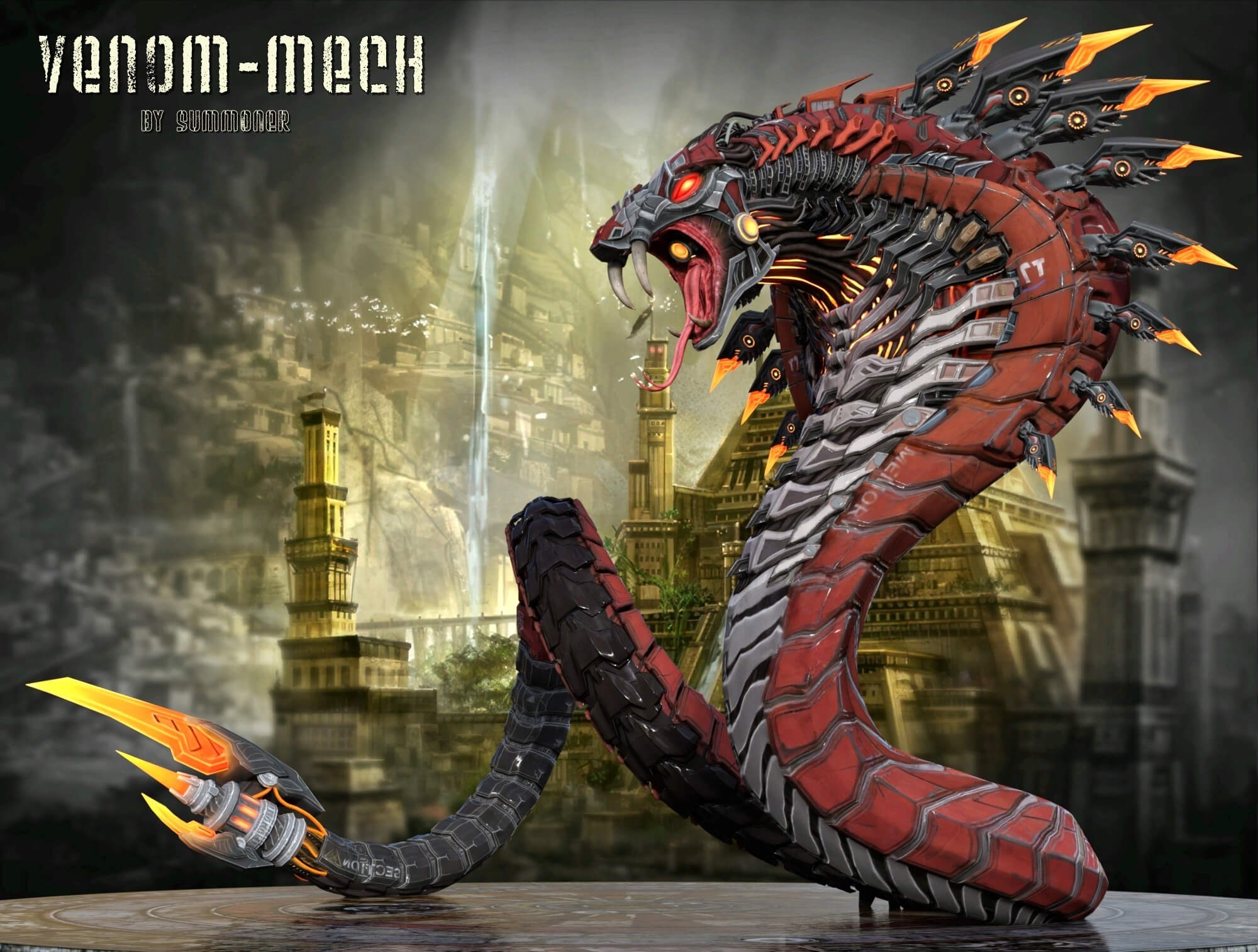 Summoner's Venom-Mech Daz Content by Summoner