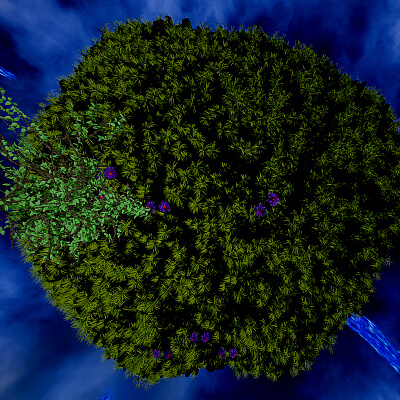 Procedural Floating Islands and Fantasy Nature Environment by sunny__skt