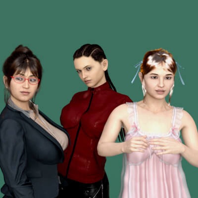 SuperRumy 3 Characters Bundle for Genesis 8 Female Vol. 13