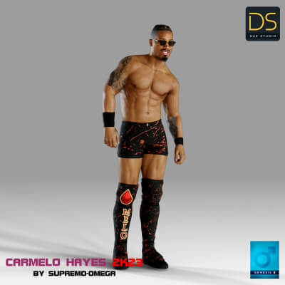 Carmelo Hayes 2K23 for G8 Male
