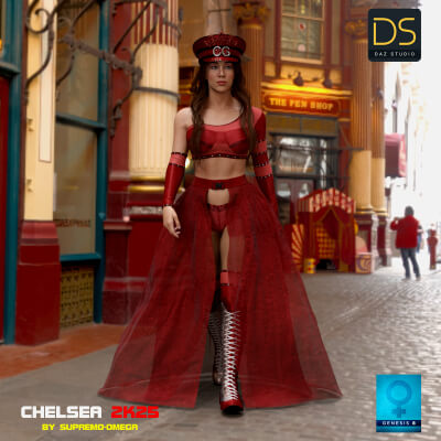 Chelsea Green 2K25 for G8 Female by supremoomega