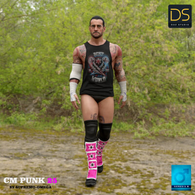 CM Punk 25 for G8 Male