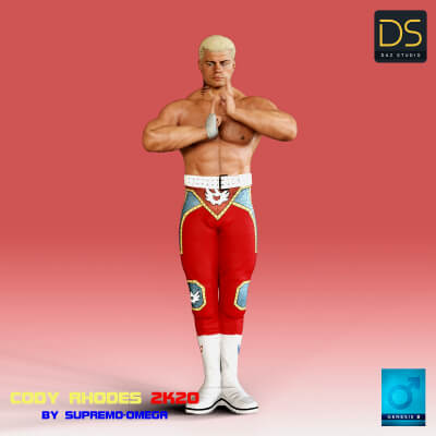 Cody Rhodes 2K23 for G8 Male