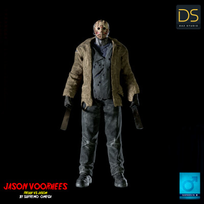 Jason Voorhees Freddy Vs Jason For G8 Male
