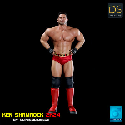 Ken Shamrock 2K24 for G8 Male