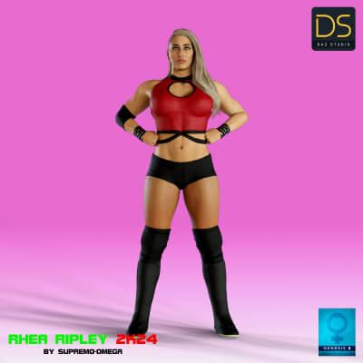Rhea Ripley 2K24 for G8 Female by supremoomega