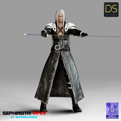 Sephiroth Ffvii for G9 Male