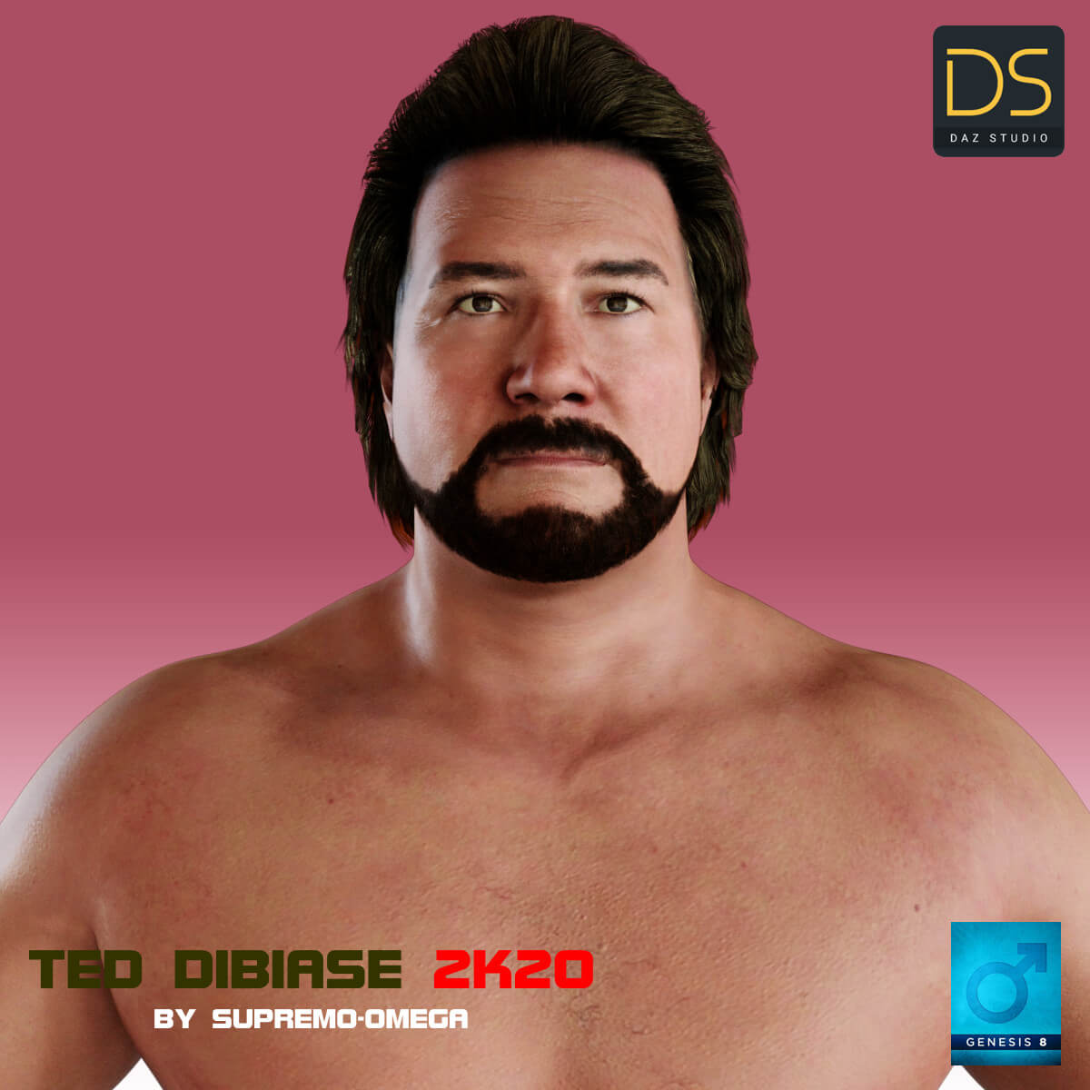 Ted Dibiase 2K20 for G8Male - Daz Content by supremoomega