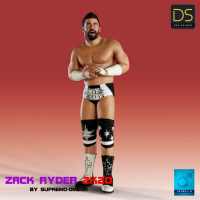 Zack Ryder 2k20 for G8 Male