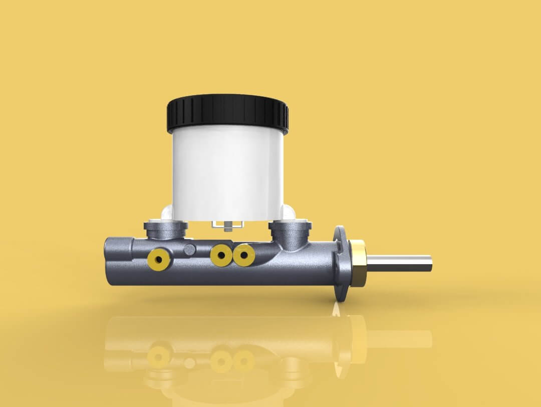 Car Brake Master Cylinder 3D Model by surf3d