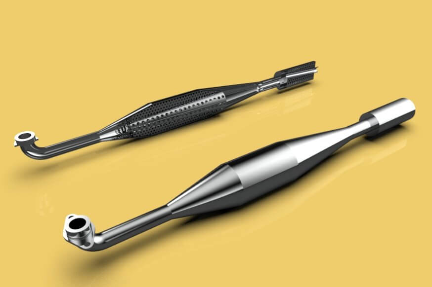 Motorcycle Exhaust Muffler 3D Model by surf3d