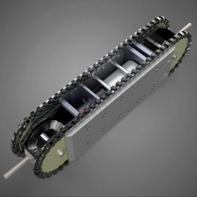 Crawler Rover Props Robot Crawler Rover for Internal Pipe Inspection Monitoring - 3D Model ...