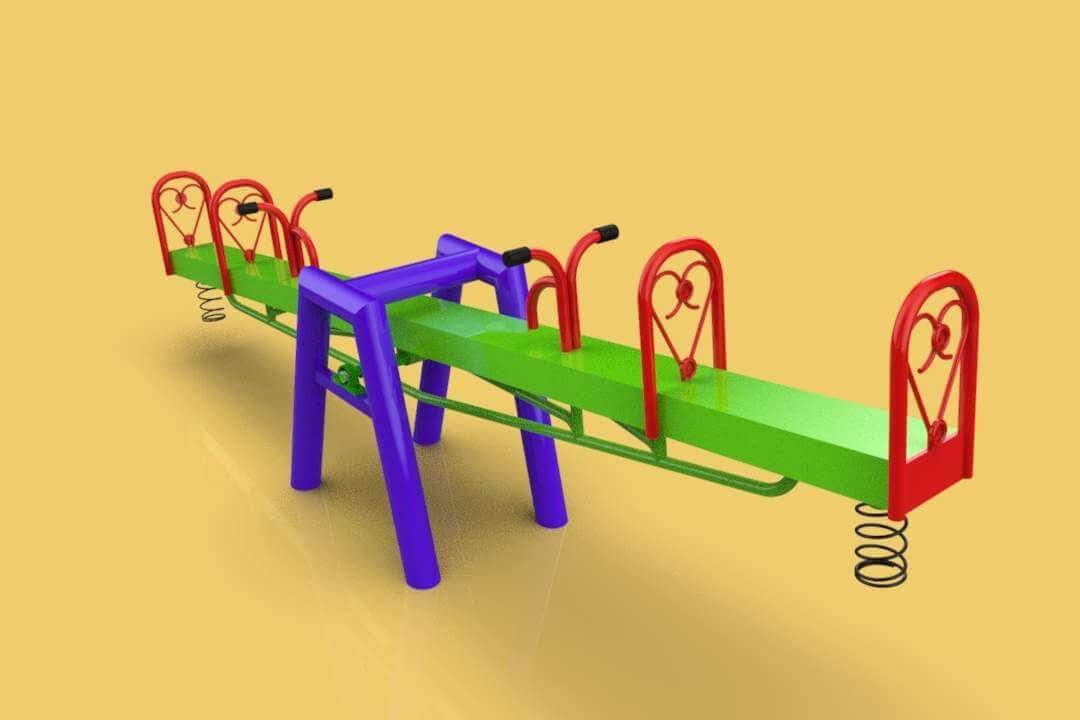 Seesaw Teeter Totter 3D Model by surf3d