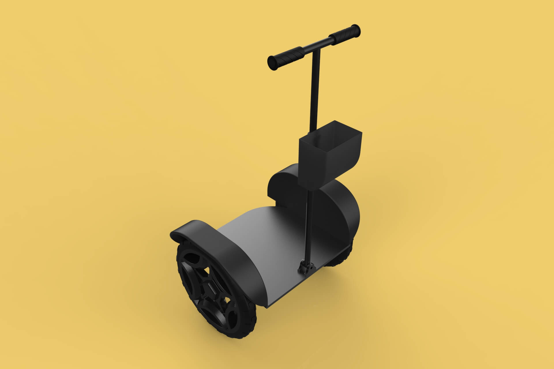 Segway Hoverboard Scooter Balance 3D Model by surf3d