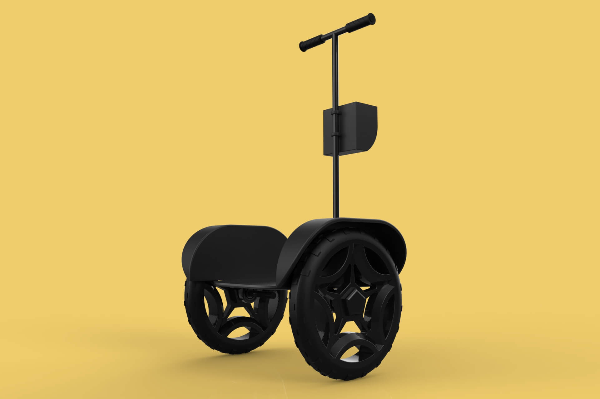 Segway Hoverboard Scooter Balance 3D Model by surf3d
