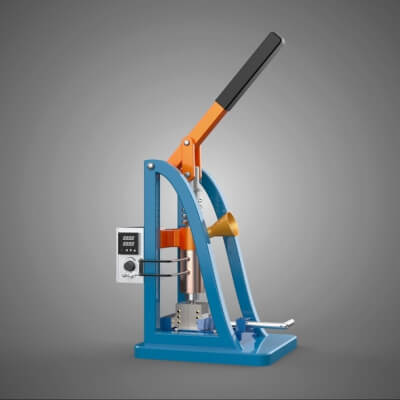 Small Injection Mold Press Small Plastic Injection Molding with Manual Hand Lever Press - 3D Model ...