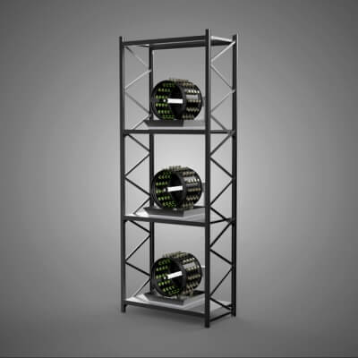 Y Frame Vertical Stack Garden Tower Frame Rotary Hydroponic Plant Up - 3D Model ...