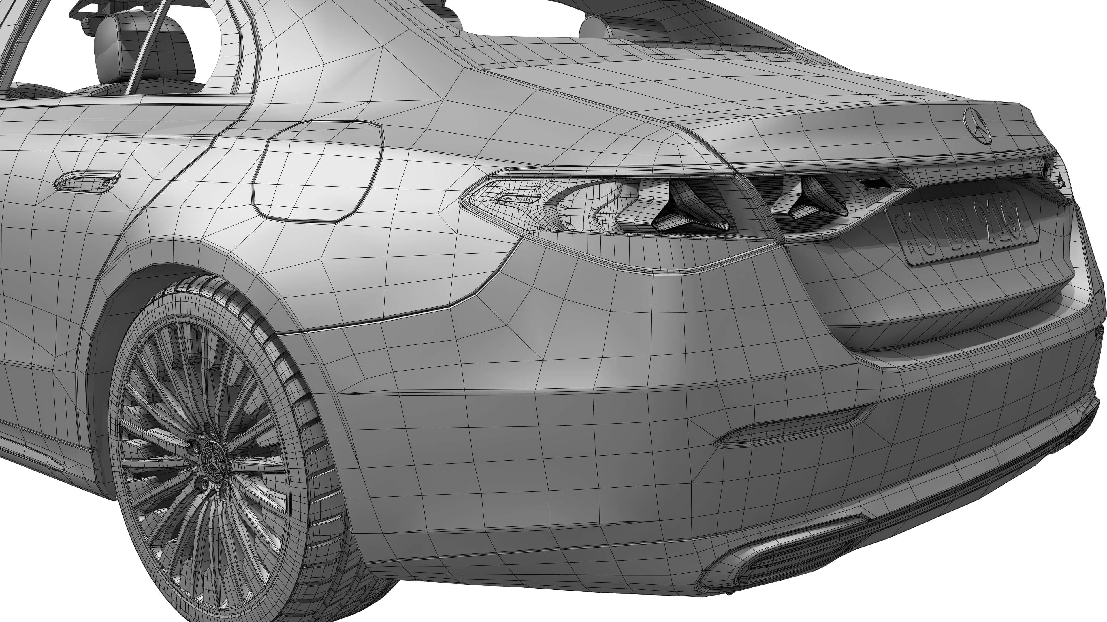 Mercedes Benz E Class 2024 3D Model by Swan3DStudios