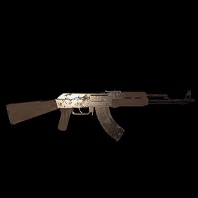 AK - 47 Realistic Gun