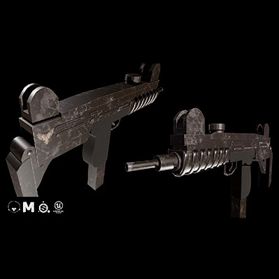 Uzi  Sub Machine Gun 
