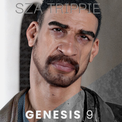 Cassio Character Morph for Genesis 9 Male by Sza Trippie