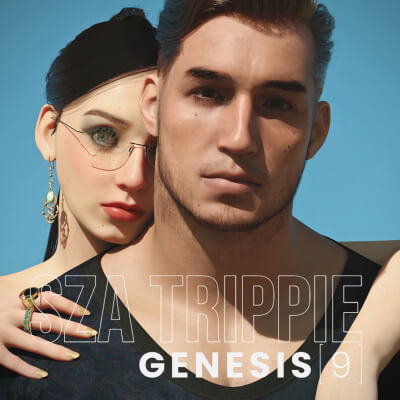Liam Character Morph for Genesis 9 Male by Sza Trippie
