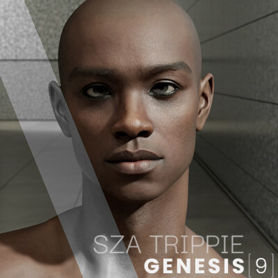 Miles Character Morph for Genesis 9 Male by Sza Trippie