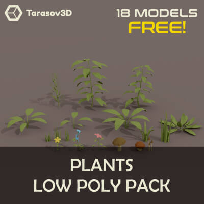 Plants LowPoly Pack