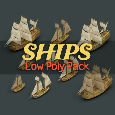 Ships LowPoly Pack