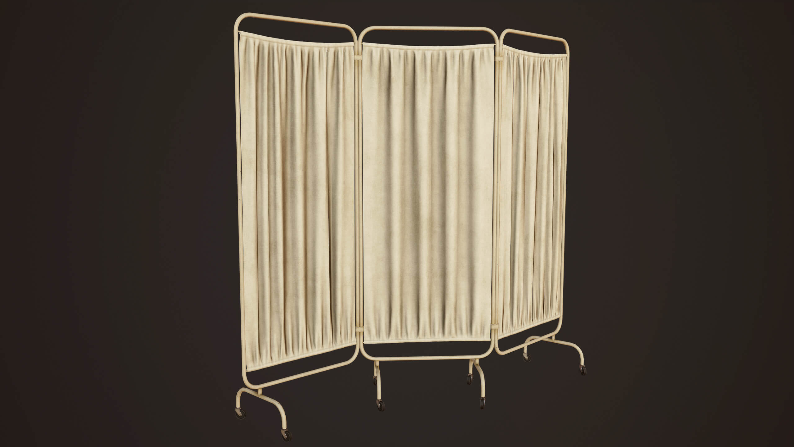 Hospital Room Divider 3D Model by Tatiana Gladkaya