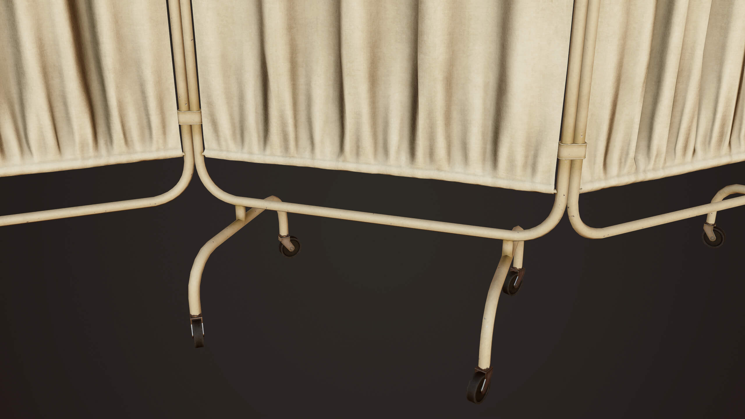 Hospital Room Divider 3D Model by Tatiana Gladkaya