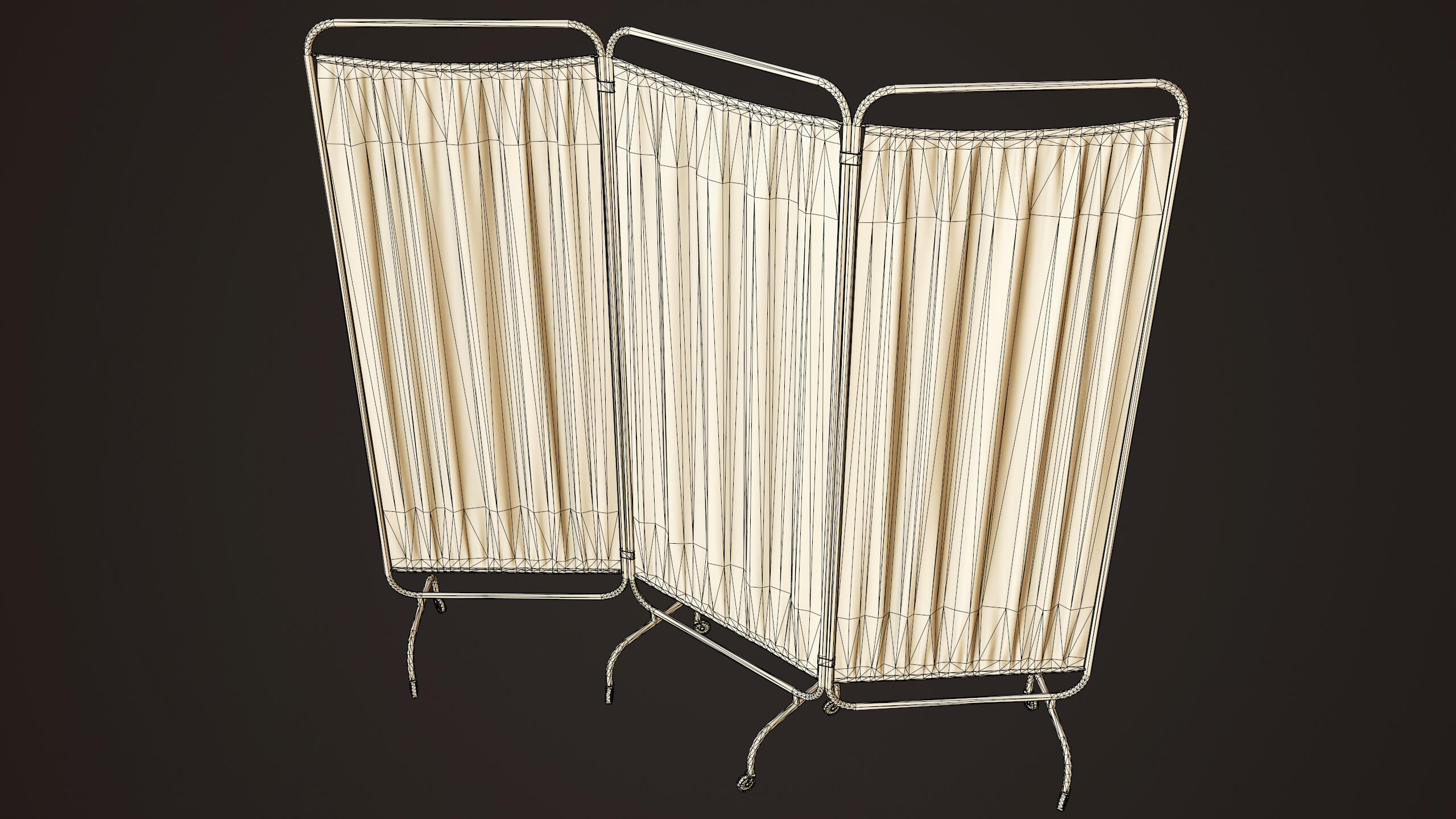 Hospital Room Divider 3D Model by Tatiana Gladkaya