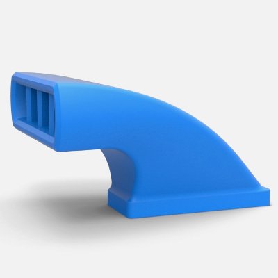 Air Intake 1:25 - 3D Model by TechItemsRock