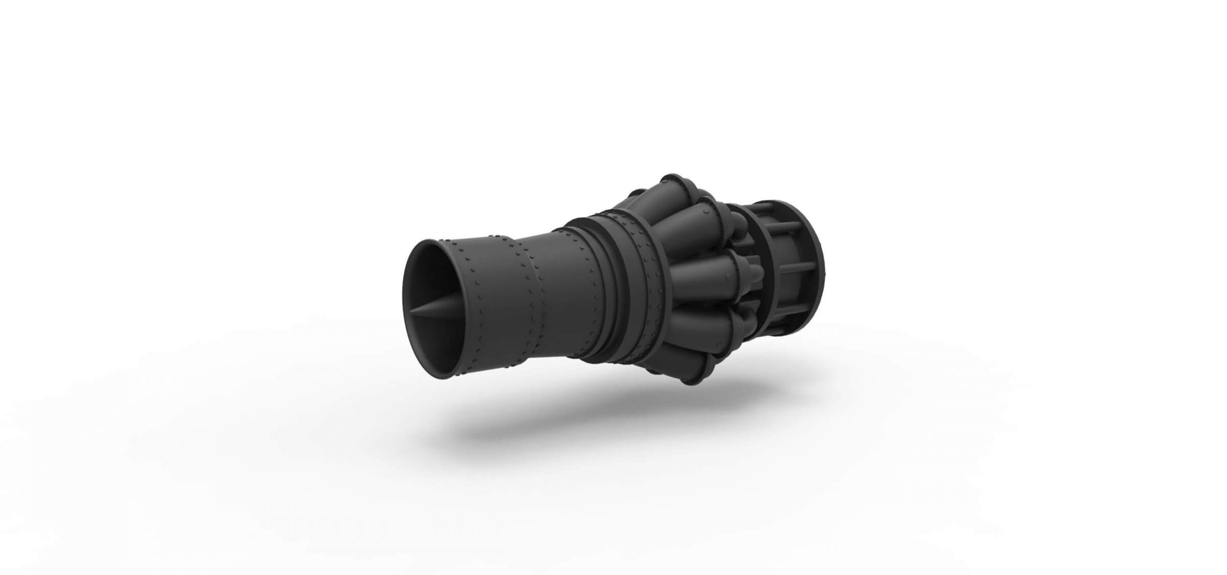 Jet Engine 1 - 3D Model by TechItemsRock