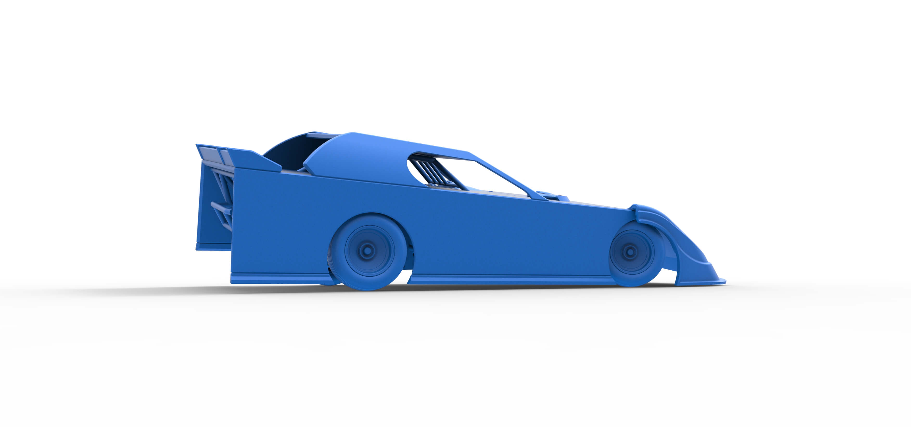 Super Stock Modified Dirt Modified Super Stock Car While Turning 1:25 - 3D Model by ...