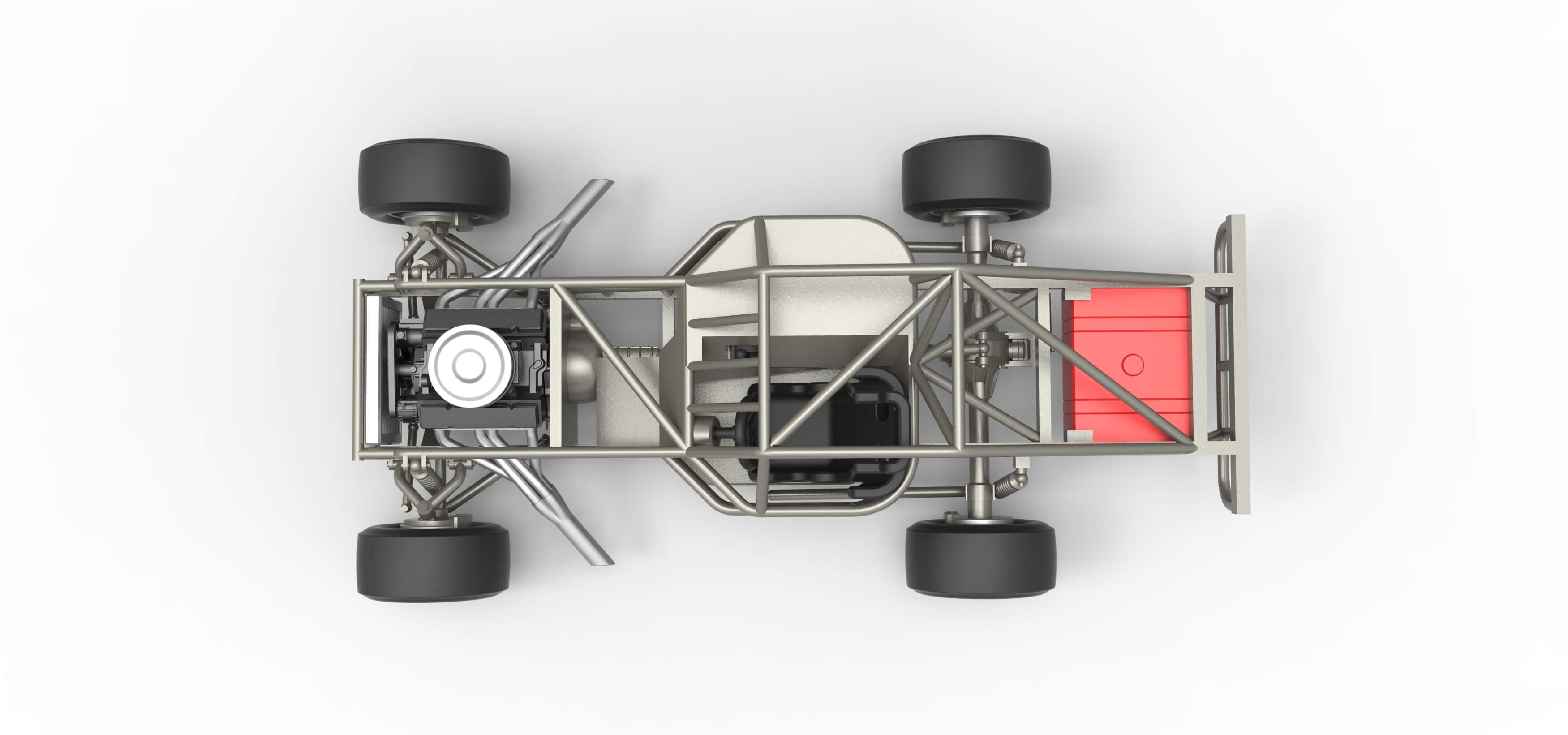 Rc Figure 8 Racing Figure 8 Race Car Base 1:25 - 3D Model by TechItemsRock