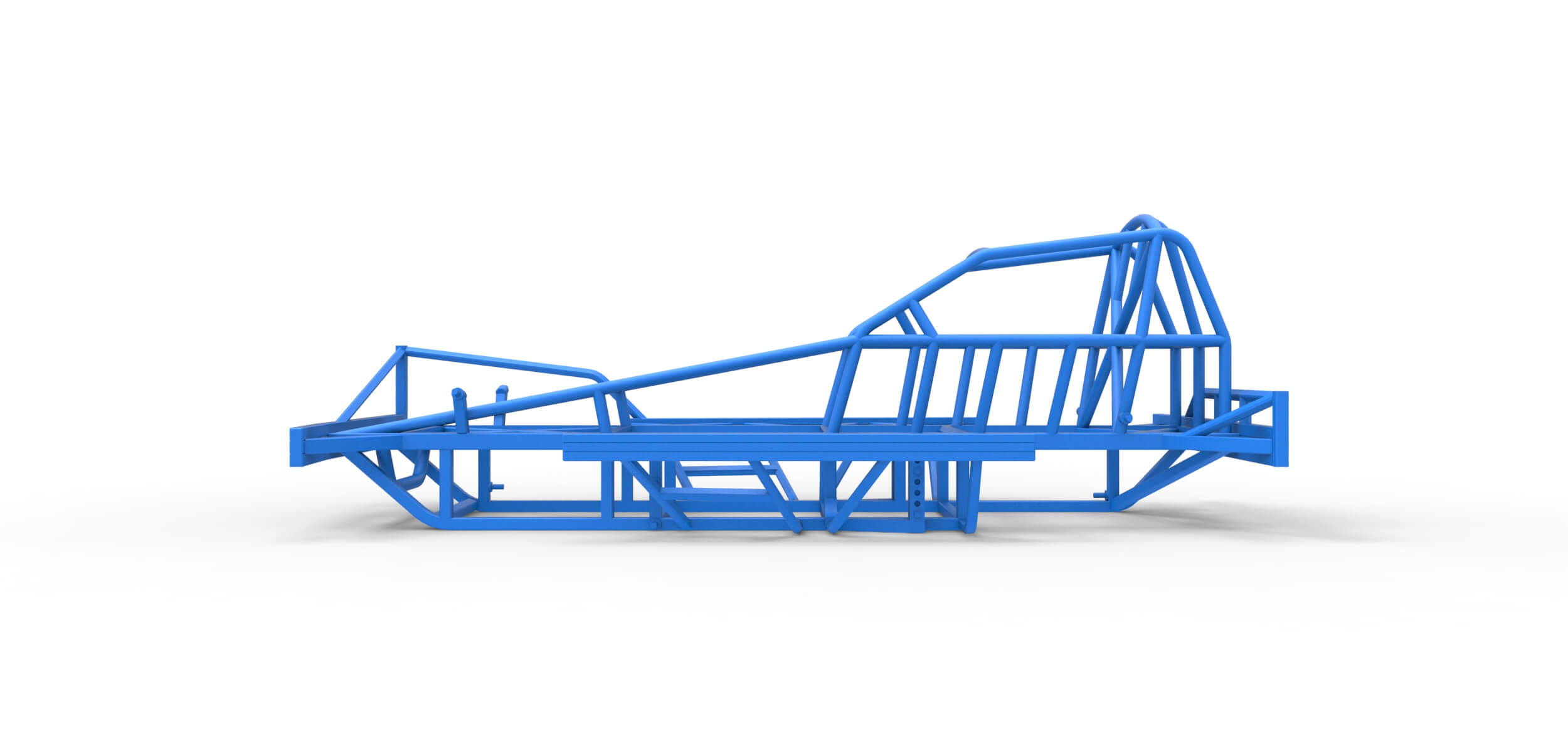 Frame of Brisca Formula 1 Stock Car Scale 1:25 - 3D Model by TechItemsRock