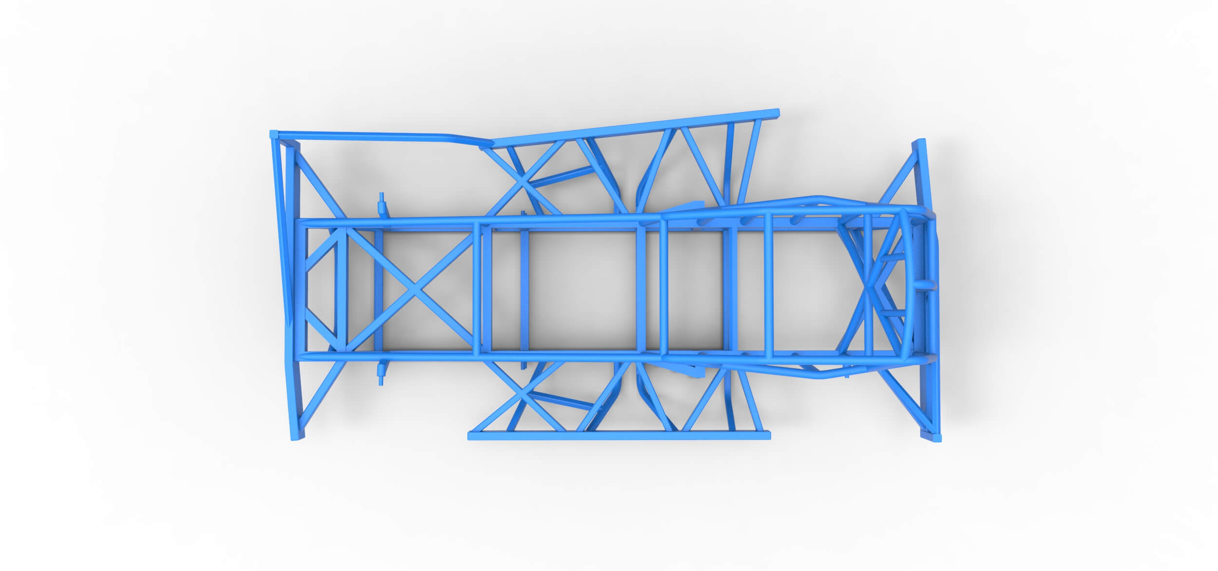 Frame of Brisca Formula 1 Stock Car Scale 1:25 - 3D Model by TechItemsRock