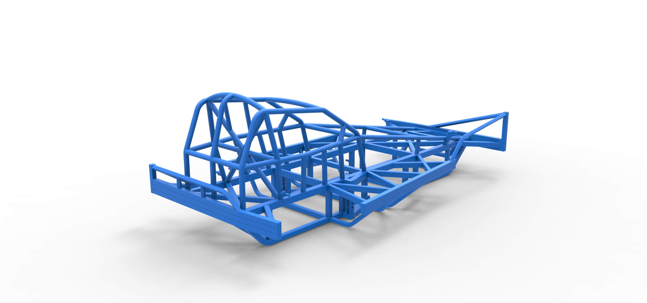 Frame of Brisca Formula 1 Stock Car Scale 1:25 - 3D Model by TechItemsRock