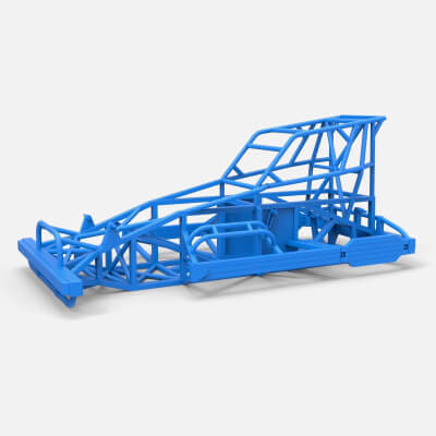 Frame of New Zealand Superstock Car Version 4 Scale 1:25 - 3D Model by ...