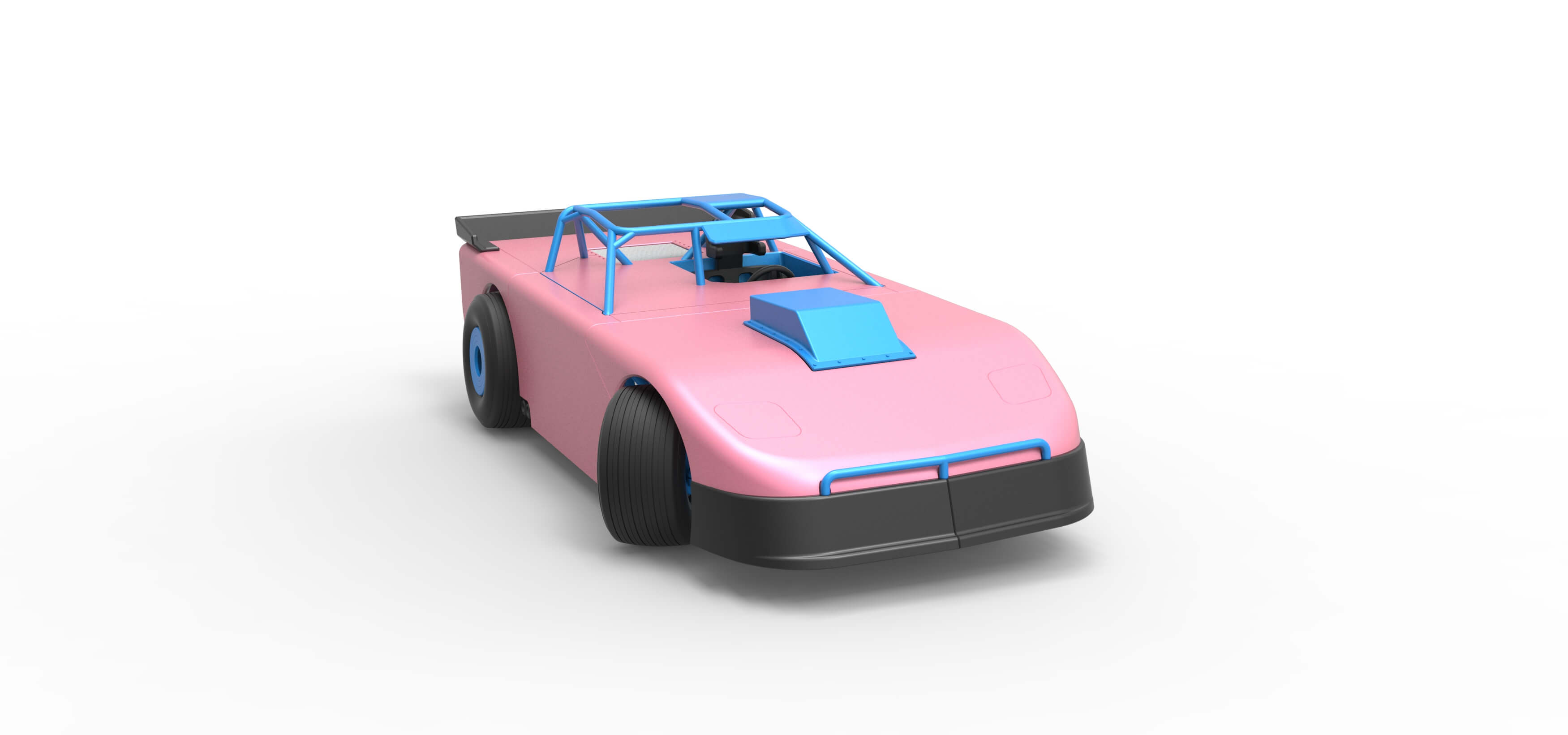 Super Saloon Racing New Zealand Super Saloon Race Car While Turn V2 Scale 1:25 - 3D Model ...