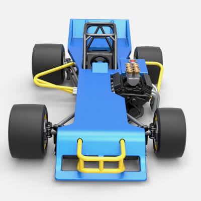 Print Ready 3D Models | Vehicles | Race Cars | RenderHub