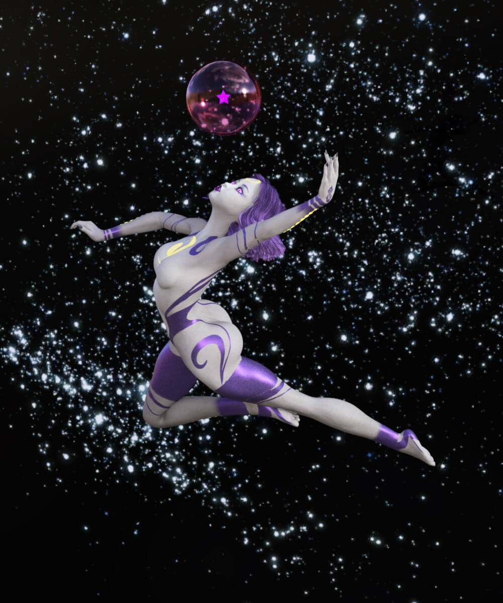 Infinity Fae 1st Trigem #2 3D Render, Digital Art by Techs2k15