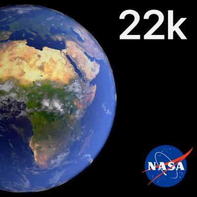 22k Photorealistic Earth - NASA