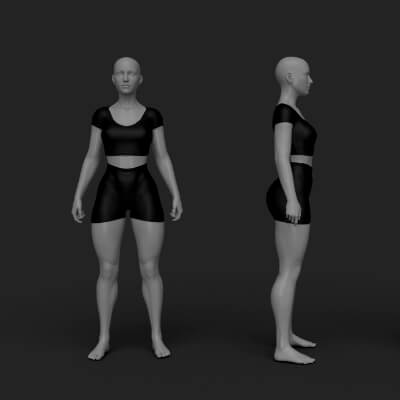 Orpixels Cx Morph for Genesis 8 Female