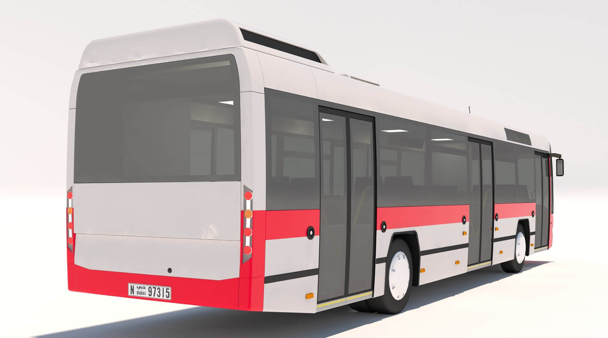 Bus 3d model. Bus 3d model