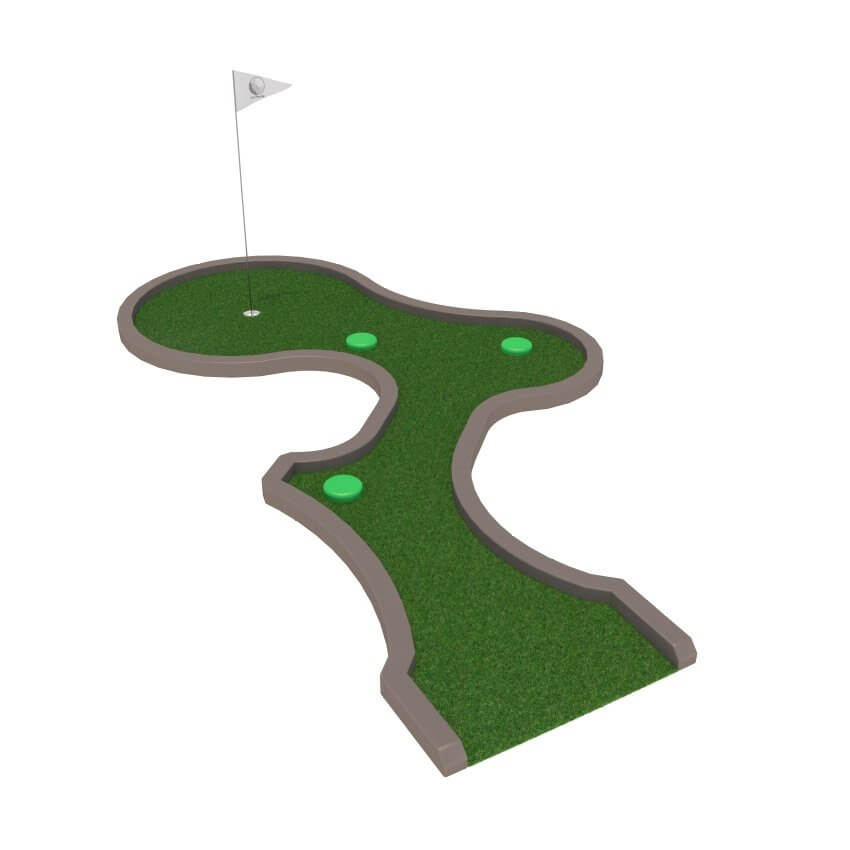 Mini Golf 3D Model